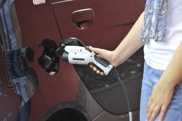 charging of an electric car