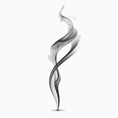 Professional smoke icon design for vector illustration usage