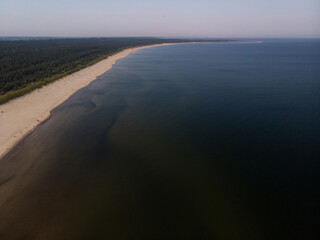 Plaża w Jantarze nad Morzem Bałtyckim/The beach in Jantar by the Baltic Sea, Pomerania, Poland	