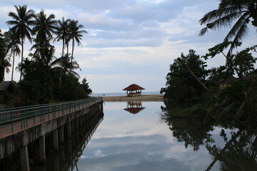 gazebo on the lake