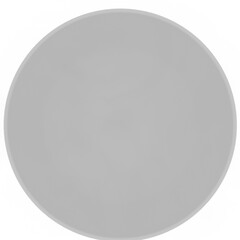 3D Render of a White Bowl of Food with Transparent Background