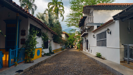 An Old town in Colombia