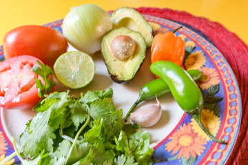 fresh vegetable salad