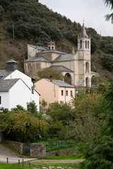 sanctuary of the Angustias, Molinaseca village, El Bierzo region, Castile and Leon, Spain