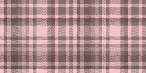 Tailor tartan textile pattern, twill texture plaid vector. Cloth check background seamless fabric in pastel and light colors.