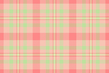 Filigree textile vector pattern, sensual tartan plaid fabric. Volume seamless check background texture in light and red colors.