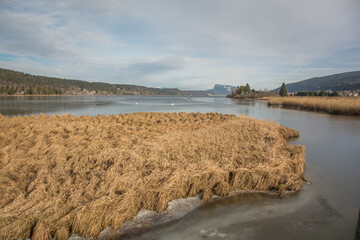 A La Tête du Lac au Sentier sur le Territoire de la Commune du Chenit en Janvier 2020 (Canton de...