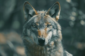 Obraz premium Portrait of a wolf wolf wolf