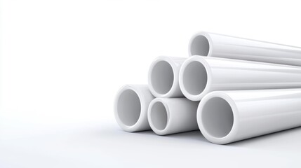 3D Render of a Private Jet on an Airport Runway. Generative AI