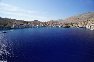 Obraz premium shoreline of some greek island