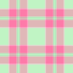Wear pattern background seamless, cosy textile fabric texture. French check plaid tartan vector in light and white colors.