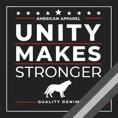 a poster for the united states that is written on the cover, a black poster with a wolf on it that says  united states  on it