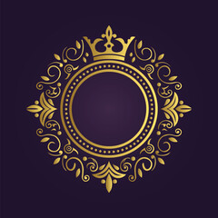 5.epsElegant luxury logo design featuring golden elements for premium branding and high-end businesses  
