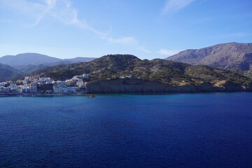 shoreline of some greek island