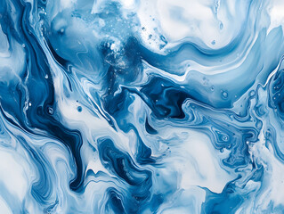 abstract background with blue and white