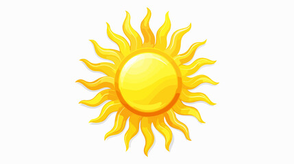 Sun Vector Symbol Icon Design: Beautiful Illustration for Graphic Design Projects