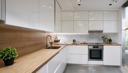 The Role of Open Shelving in a White and Neutral Contemporary Kitchen Style Meets Functionality and Practicality for You