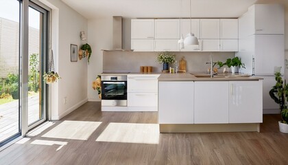 How to Incorporate a Pantry into Your White and Neutral Contemporary Kitchen for Extra Storage and Organization Solutions