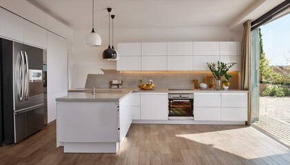 How to Choose the Right Lighting Fixtures for Your White and Neutral Contemporary Kitchen A Complete Guide for Homeowners