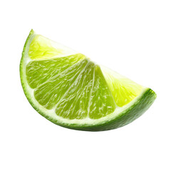 Bright Lime Slice With Citrus Glow