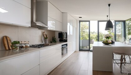 How to Design a White and Neutral Contemporary Kitchen That Is Timeless and Will Never Go Out of Style