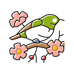 culture day observed japanese holiday color icon vector. culture day observed japanese holiday sign. isolated symbol illustration