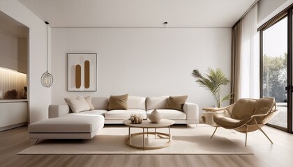 Modern White Living Room Furniture Sets