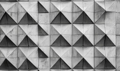 Fototapeta premium Geometric pattern of modern building facade