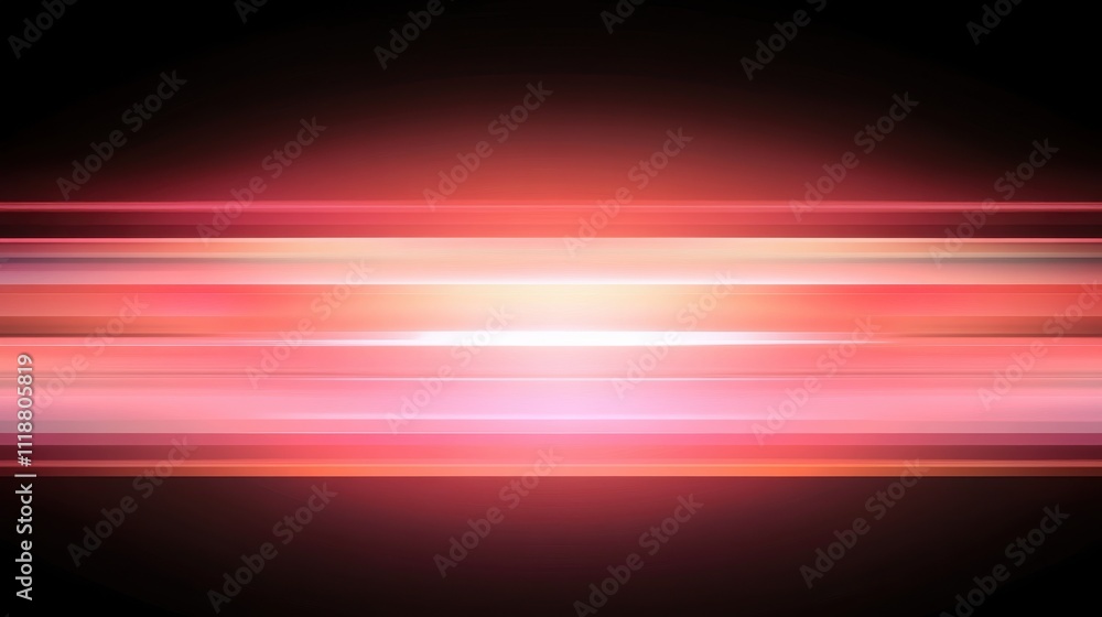 Poster abstract gradient design with atmospheric glow
