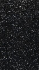 Obraz premium Sparkles of white stars on black abstract background illustration design, shine of white sparkling lights