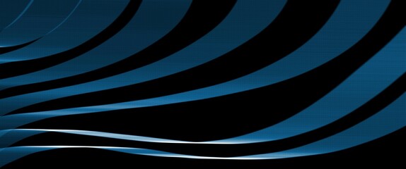 Obraz premium glowing blue waves with halftone texture