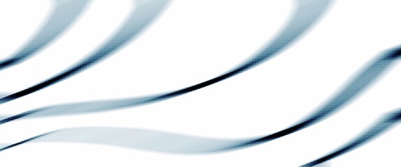 blue abstract waves with halftone texture