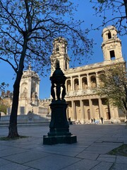 Fototapeta premium Paris City of Lights Empty
