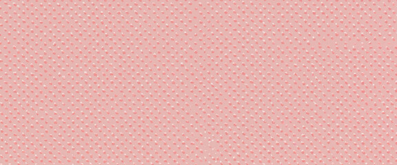 Fototapeta premium Pink textured background with small white dots pattern