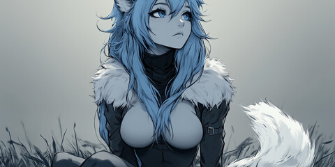 Fototapeta premium Furry Lea
