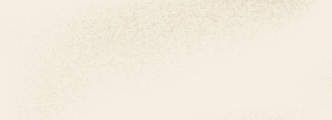 Light beige craft halftone paper texture. Natural cream grunge grain background. Vintage ecru wallpaper with speckles, flecks and particles. Eggshell dots and specks canvas backdrop. Vector