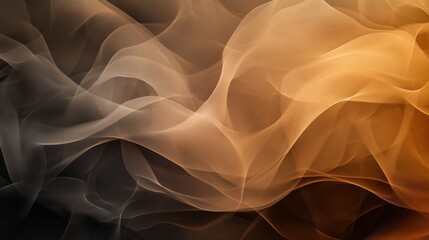 Obraz premium Abstract wave design in pantone 17-1230 mocha theme with fluid motion and topaz accents