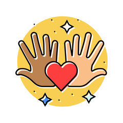 national grandparents day usa holiday color icon vector. national grandparents day usa holiday sign. isolated symbol illustration