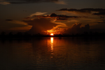 Nascer do sol, Amazônia