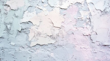 Obraz premium Weathered Wall Texture Shows Peeling Paint Layers