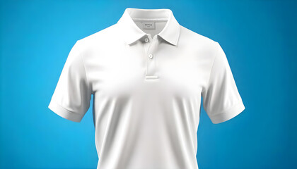 white polo tshirt mockup