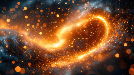 Obraz premium In a dramatic display, bright welding sparks dance against the dark backdrop, casting a mesmerizing glow that captures the essence of craftsmanship in metalwork