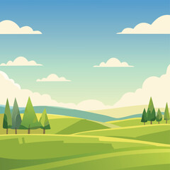 Obraz premium landscape with mountains and sky