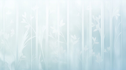 Delicate Frosted Glass Curtains and Drapes for a Touch of Elegance