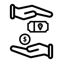 payment Line Icon
