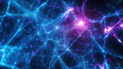 Abstract Neural Network Background