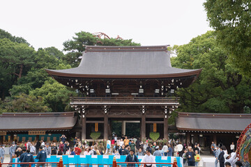 明治神宮　客殿　Meiji Jingu a Shinto Shrine, Tokyo