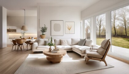 Wall Decor Ideas for White and Neutral Living Room Styles