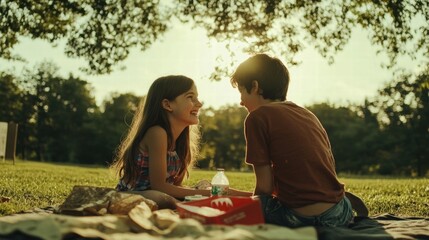  Kids Picnic in the Park, Summer Friendship