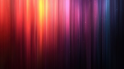 Abstract colorful vertical light streaks background.